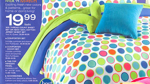 Linens 'n Things Expressions by Wamsutta Circular Cover