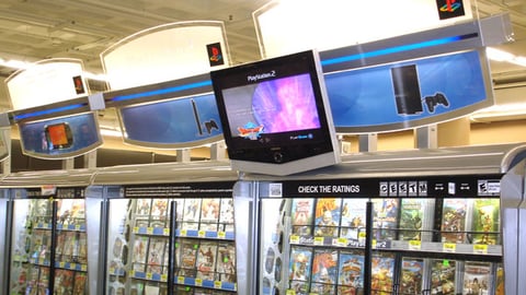 Wal-Mart Playstation2 Game Bays