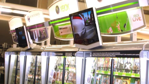 Wal-Mart Videogame Bays