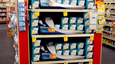 CVS Always Infinity Endcap