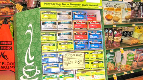 Bigelow Jewel-Osco 'Smart' Sweeps Shipper