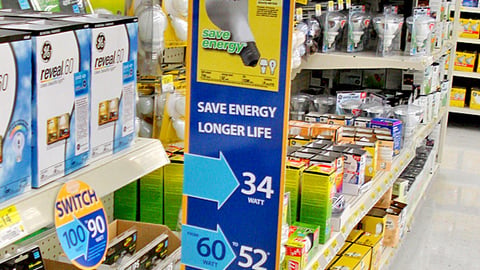 Walmart GE Light Bulb Violator