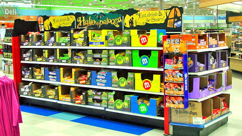 Meijer 'Hallowpalooza' Candy Gondola