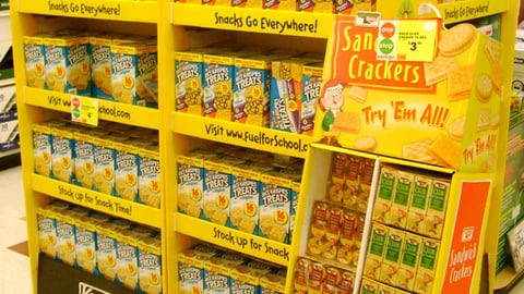 Keebler 'Fuel for School' Floorstands