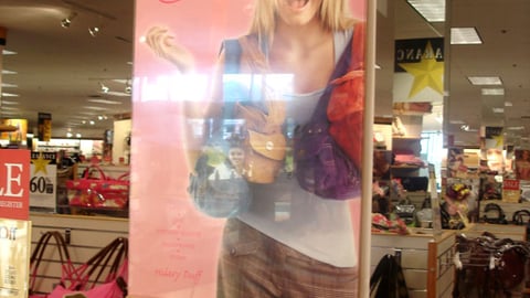 Kohl's Candie's Shelf Sign