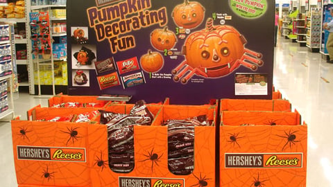 Hershey Foods Halloween Pallet Display
