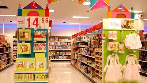 Target Play Wonder Endcaps