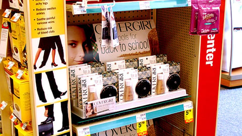 CoverGirl Back-to-School CVS Endcap