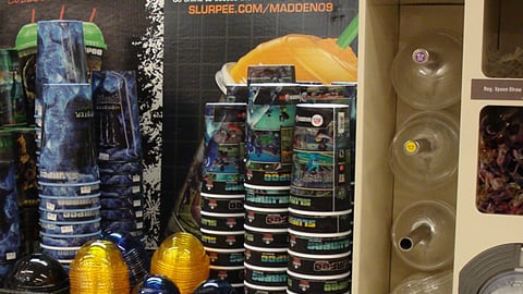 7-Eleven 'Madden' Big Gulp Display