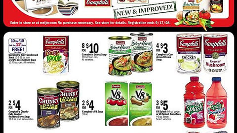 Meijer Campbell's Labels Feature