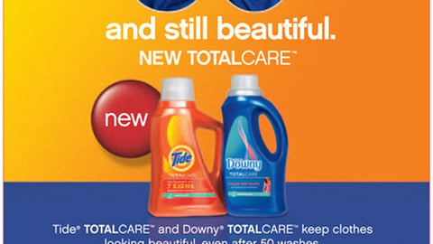 Kmart Tide, Downy Total Care Feature