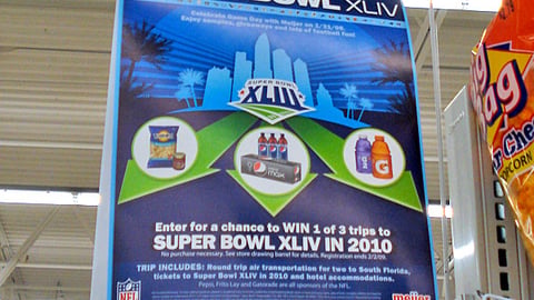 PepsiCo Meijer Super Bowl Sweeps Violator