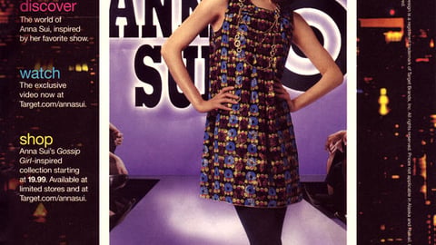 Anna Sui for Target Print Ad