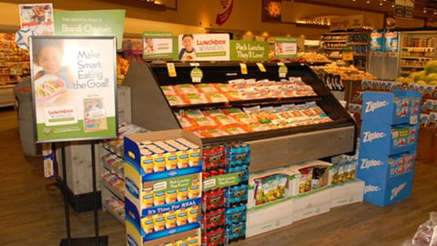 Safeway 'Lunchbox Winners' Display