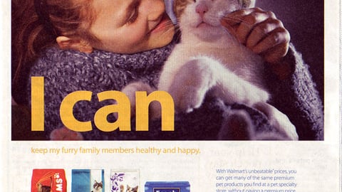 Walmart Pet Event Ad