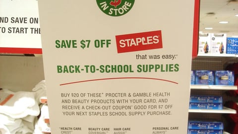 Stop & Shop 'Rewards in Store' Sign