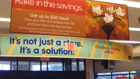 Rite Aid 'Rake in the Savings' Banner