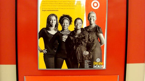 Target 'Dream in Color' Sign