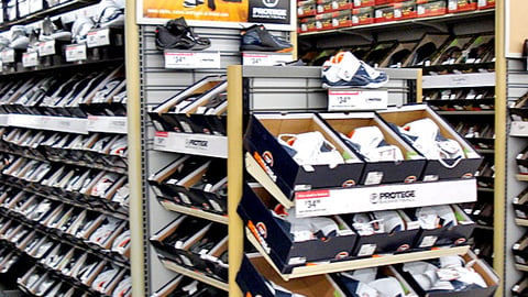 Kmart Protege Basketball Shoes Endcap