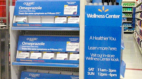 Walmart 'Wellness Center' Four-Way