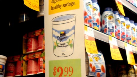 Whole Foods 365 Organic 'Sure Deal' Violator