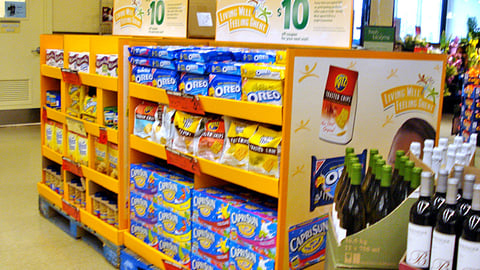 Kraft Safeway 'Living Well' Pallets