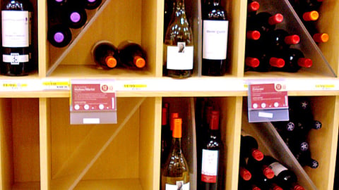 Target '12 for Under $12' Wine Shelf Tags