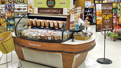 Acme 'Simply Good Meals' Culinary Circle Display