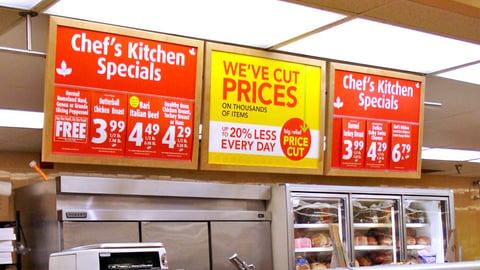 Jewel 'Big Relief' Deli Counter Header