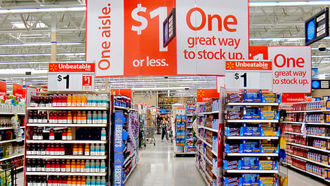 Walmart '$1 or Less' Aisle 