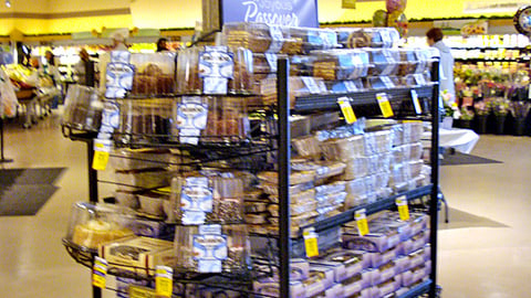 Jewel-Osco Passover Food Rack