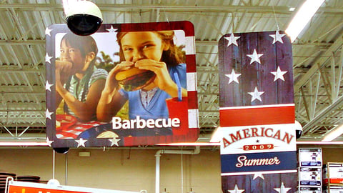Walmart 'American Summer' Ceiling Banners