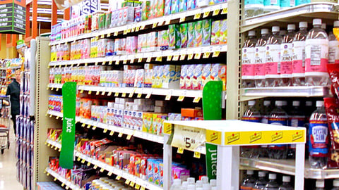 Kroger Refreshment Center Juice Aisle