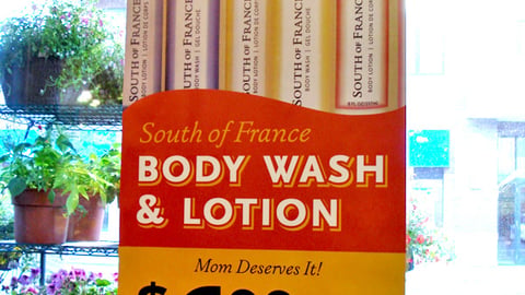 Whole Foods South of France 'Mom Deserves It' Poster