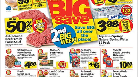 Pathmark 'Big Save Event' Feature