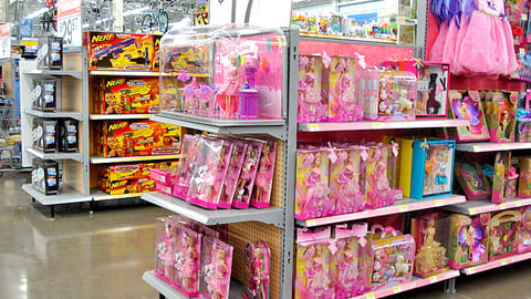Walmart Toy Endcaps