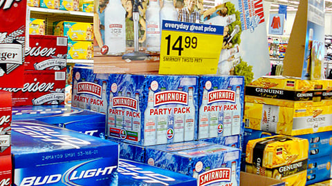 Smirnoff Ice 'Party Central' Case Card