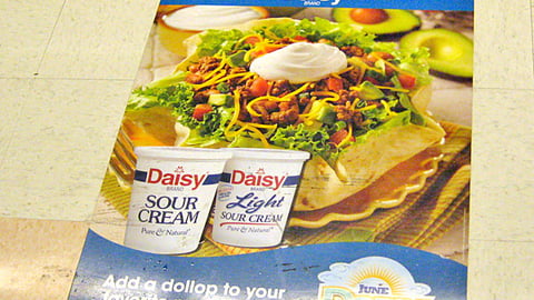 Daisy Brand Kroger Dairy Month Floor Cling