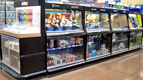 Walmart Portable Electronics Gondola