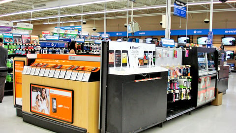 Walmart Wireless Phone Counter