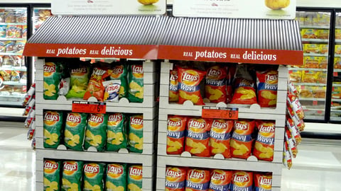 Lays 'Texas Farmers' Pallets