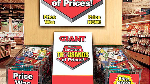 Giant-Carlisle Price Cut Shopping Cart Feature