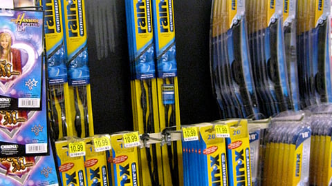 Pep Boys Rain-X Endcap