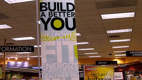 Borders 'Build a Better You' Banner