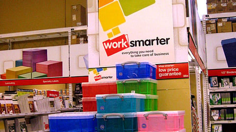 Office Depot Storage Containers Endcap