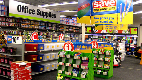 Staples 'Save the Easy Way' Displays