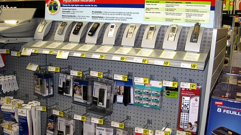 Staples Digital Voice Recorders In-Line Display