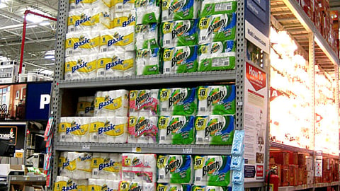 Lowe's P&G Endcap