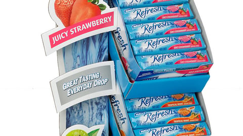 Halls Refresh Counter Unit