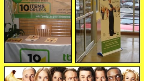 '10 Items or Less' Signs